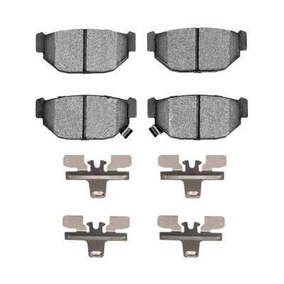 DFC 85-91 Subaru Loyale Rear 4000 HybriDynamic Brake Pads and Hardware Kit