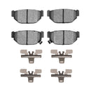 DFC 85-91 Subaru Loyale Rear 4000 HybriDynamic Brake Pads and Hardware Kit