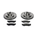 Power Stop 97-00 Ford Expedition Front Z23 Evolution Sport Brake Kit w/Calipers