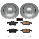 Power Stop 2008 Saab 9-3 Front & Rear Z23 Evolution Sport Coated Brake Kit