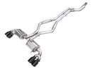 AWE Tuning 22-26 BMW M240i (G42) Touring Edition Exhaust - Diamond Black Tips