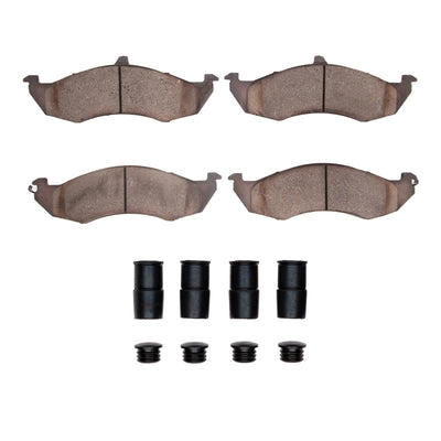 DFC 820092 Ford Thunderbird Front 5000 Advanced Semi Metallic Brake Pads and Hardware Kit