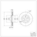 DFC GeoSPEC Coated Rotors - Plain