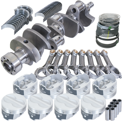 Eagle Chevy LT1350 1Pc 3.750in Crank 5.700in I-Beam Rods -10cc 4.030in Pistons Rotating Assembly