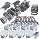 Eagle Chevy LT1350 1Pc 3.750in Crank 5.700in I-Beam Rods -10cc 4.030in Pistons Rotating Assembly