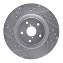 R1 19-23 Subaru Ascent Front & Rear Drilled & Slotted Silver Brake Rotor Set