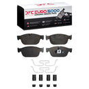 DFC 16-24 Polestar Polestar 2 Front Drill/Slot Geoperf Rotors Euro 5000 Ceramic Pads w/Hardware