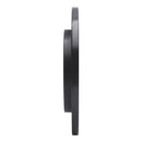 R1 88-94 Buick Regal Rear Left Drilled & Slotted Black Brake Rotor