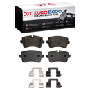 DFC 11-18 Audi A8 Quattro Front & Rear Rotors with Euro 5000 Ceramic Brake Pads w/Hardware