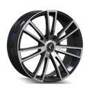 Kraze KR183 Spectra 18x8 / 5x108/114.3 BP / 40mm Offset / 72.62mm Hub Gloss Black Machined Wheel