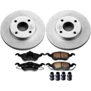 Power Stop 01-04 Ford Focus Front & Rear Z17 Evolution Geomet Coated Brake Kit