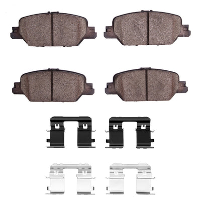 DFC 17-25 Honda CR-V Rear 4000 HybriDynamic Brake Pads and Hardware Kit
