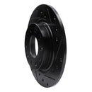 R1 13-16 Dodge Dart Front & Rear Drilled & Slotted Black Brake Rotor Set
