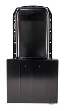 Moroso 80-85 Chevrolet SBC (w/Passenger Side Dipstick) Wet Sump 7qt 8.25in Steel Oil Pan - Black