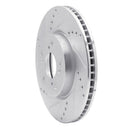 R1 18-22 Honda Accord Front & Rear Drilled & Slotted Silver Brake Rotor Set