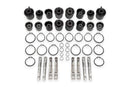BMR 06-13 Chevrolet Corvette (C6) Z06/ZR1 Front & Rear Control Arm Bearing Kit - Black Anodized
