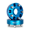 Mishimoto Wheel Spacers - 5x127 - 71.6 - 30mm - M14 - Blue