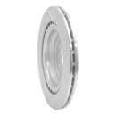 R1 12-19 Mercedes-Benz GLE300D Rear Left Drilled & Slotted Silver Brake Rotor