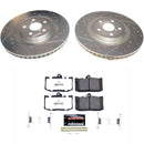 Power Stop 13-19 Lexus GS350 Front & Rear Z26 Street Warrior Brake Kit