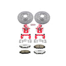 Power Stop 00-09 Honda S2000 Front & Rear Z26 Street Warrior Brake Kit w/Calipers