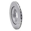 R1 17-25 Alfa Romeo Stelvio Rear Drill & Slot Silver Rotors