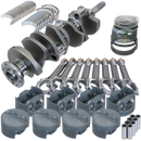 Eagle Ford FE 4.125in Crank 6.700in I-Beam Rods -7cc Flat Top 4.080in Pistons Rotating Assembly