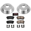 Power Stop 06-07 Hyundai Accent Front & Rear Z23 Evolution Sport Brake Kit