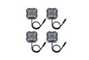 Diode Dynamics Single-Color Rock Light Installer Magnet Mount Kit (4-pack)