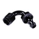 Russell 6AN Twist-Lok 120 Degree Hose End - Black