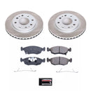 Power Stop 12-17 Fiat 500 Front and Rear Semi-Coated Rotor Kit