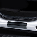 Putco 15-20 Ford F-150 - SuperCrew w/ F-150 Etching (4pcs) Black Platinum Door Sills