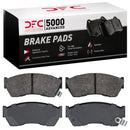 DFC 82-87 Honda Civic Wagon Front Semi Metallic 5000 Advanced Brake Pads