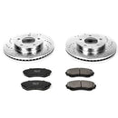 Power Stop 04-06 Mazda MPV Front & Rear Z23 Evolution Sport Brake Kit