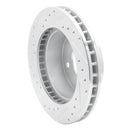 R1 90-02 Chevrolet ASTRO Front Right Drilled & Slotted Silver Brake Rotor