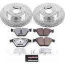 Power Stop 12-16 BMW 640i Front & Rear Z26 Street Warrior Brake Kit