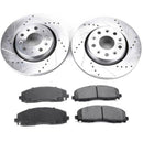 Power Stop 18-19 Jeep Wrangler Front Z23 Evolution Sport Brake Kit w/Calipers