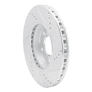 R1 06-10 Pontiac SOLSTICE Front Left Drilled & Slotted Silver Brake Rotor