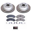 Power Stop 03-06 Cadillac Escalade Front and Rear Semi-Coated Rotor Kit