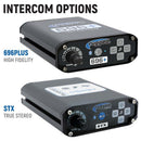 Rugged Radios Polaris RZR XP 1000 Complete Comm Kit with BT Intercom 2-Way Radio 696 Plus / G1 GMRS