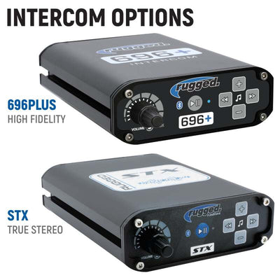 Rugged Radios Polaris Gen Complete Comm Kit w/ BT Inter and 2-Way Radio 696 PLUS / M1 VHF Bus Band
