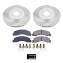 Power Stop 00-05 Ford Excursion Front and Rear Semi-Coated Rotor Kit
