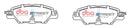 DBA 16-18 Mazda CX-5 Street Series Rear Brake Pads