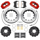 Wilwood 89-98 Nissan 240SX/89-94 Skyline/90-96 300ZX Superlite 6R Front BBK w/ 14in D/S Rotors - Red