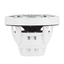 DS18 Hybrid Marine Speaker w/ Driver And RGB LEDs 6.5in 2-Way 250 Watts RMS 4 ohm White w/ Covers