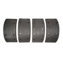 DFC 88-94 Chevrolet W5500 Tiltmaster (w/Front Drum Brakes) Rear Premium Riveted Shoes