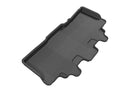 3D MAXpider 2006-2010 Jeep Commander Kagu 1st & 2nd & 3rd Row Floormats - Black