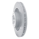 DFC 15-17 Porsche 911 Right Front Drilled Hi-Carbon Alloy Geomet Coated Rotor