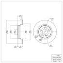 DFC GeoSPEC Coated Rotors - Plain