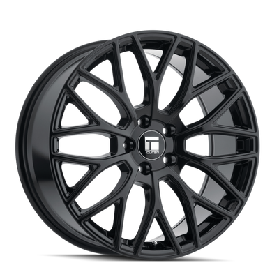 Touren 3276 TR76 20x8.5 / 5x112 BP / 35mm Offset / 66.56mm Hub Gloss Black Wheel