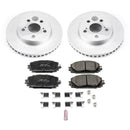 Power Stop 16-18 Toyota Prius Front & Rear Z17 Evolution Geomet Coated Brake Kit
